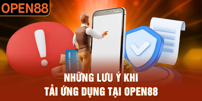 Đảm bảo đủ dung lượng khi tải app Open88